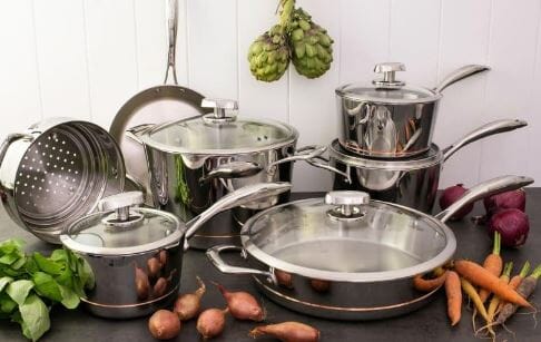 Scanpan Axis 26cm Saute Pan Frypan - Chef Pan - Saute Pan The Cooks Kitchen 