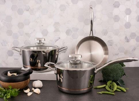 Scanpan Axis 30cm Saute Pan Frypan - Chef Pan - Saute Pan The Cooks Kitchen 