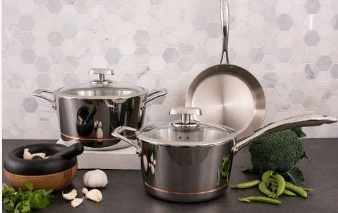 Scanpan Axis 32cm Saute Pan Frypan - Chef Pan - Saute Pan The Cooks Kitchen 