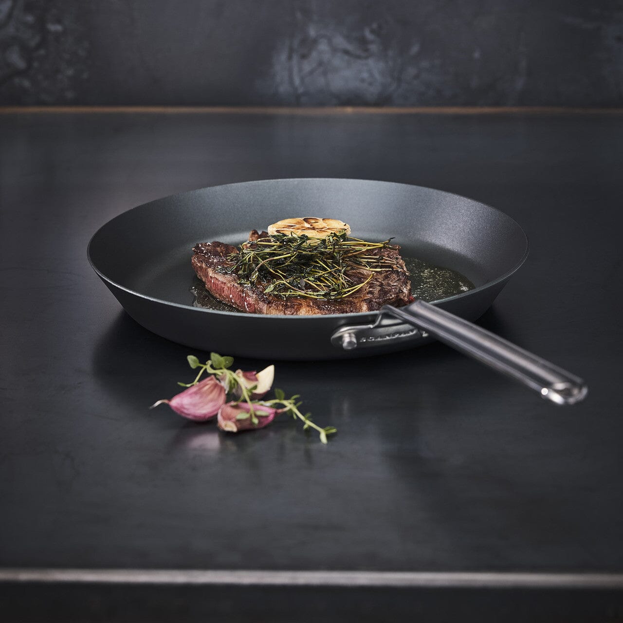 Scanpan Black Iron Carbon Steel Frypan 30cm The Cooks Kitchen 