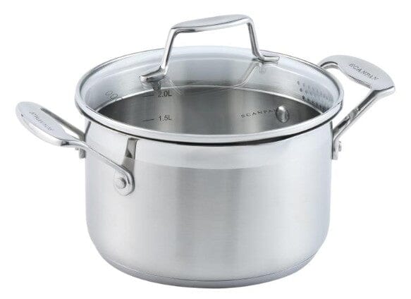 Scanpan Impact Chef Pot 18cm/2.5cm Saucepans/Chef Pot The Cooks Kitchen 