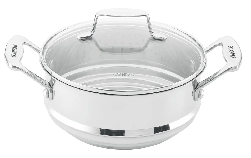 Scanpan Impact Steamer With Lid 16/18/20cm