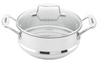 Scanpan Impact Steamer With Lid 16/18/20cm