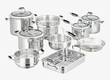 Scanpan Coppernox 9pc Cookware Set