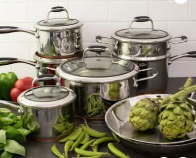 Scanpan Coppernox 9pc Cookware Set