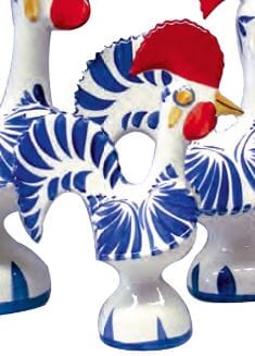 Il Porto Portuguese Rooster - Blue & White 205mm Home Decor The Cooks Kitchen 