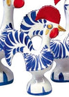 Il Porto Portuguese Rooster - Blue & White 205mm