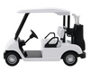 Iconic Cake Art Golf Cart Deco Set