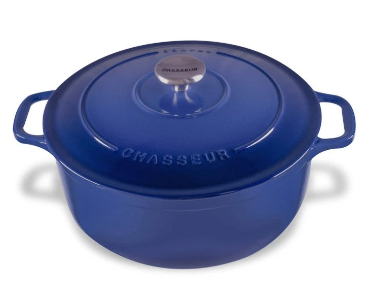 Chasseur Round French Oven  24cm Azure
