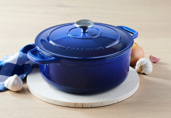 Chasseur Round French Oven 28cm Azure