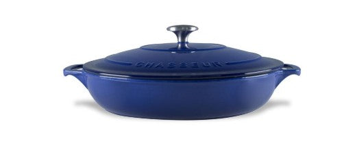 Chasseur Low Round Casserole 30cm/2.5l Azure