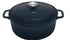 Chasseur Round French Oven 26cm/5 Licorice Blue Oven to Tabletop The Cooks Kitchen Mandurah 