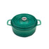 Chasseur Gourmet Round French Oven 24cm/4l - Jade Cast Iron Casseroles The Cooks Kitchen 