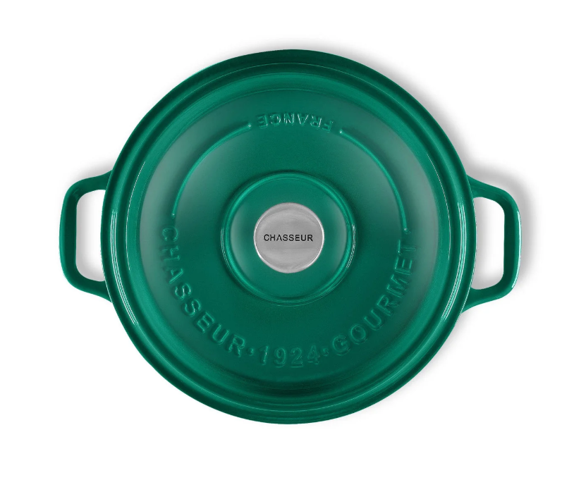 Chasseur Gourmet Round French Oven (jade) - 26cm/5l