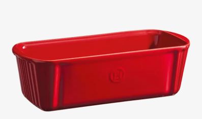 Emile Henry Burgundy Loaf Baking Dish 31cm X 13cm