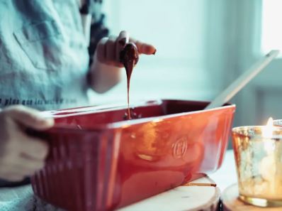 Emile Henry Burgundy Loaf Baking Dish 31cm X 13cm