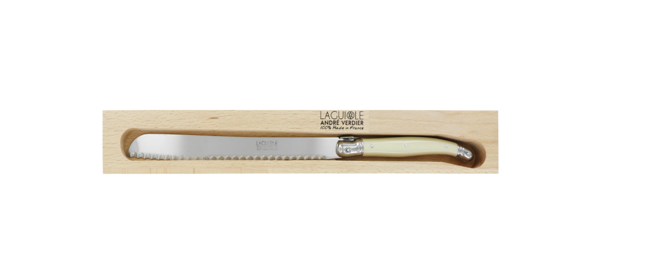 André Verdier Débutant Ivory Bread Knife