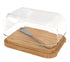 Pebbly - Glass Butter Dish & Spreader - 2pc Set Bread & Butter Storage The Cooks Kitchen 