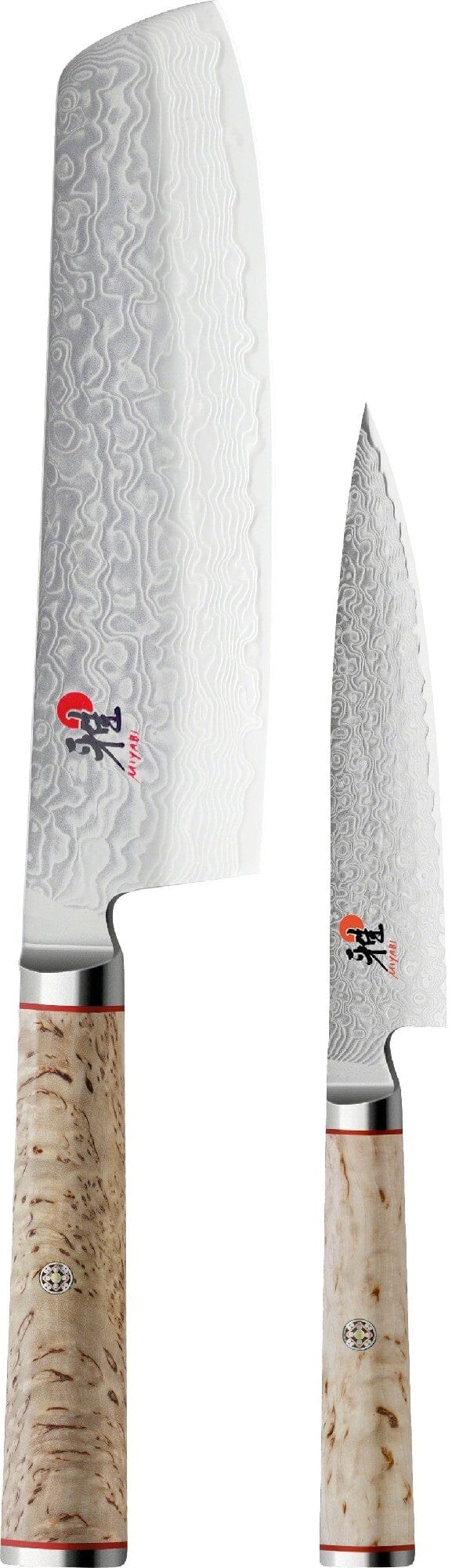 Miyabi 5000mcd Birchwood Nakiri & Shotoh Knife Set 2 Piece Knife Sets The Cooks Kitchen Mandurah 