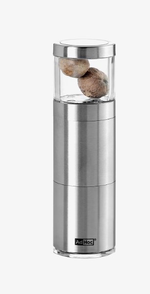 Adhoc Muskatino Stainless Steel Nutmeg Mill 