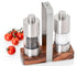 Adhoc Menage Salt & Pepper Mill Set 13cm Salt & Pepper Grinders & Mills The Cooks Kitchen 