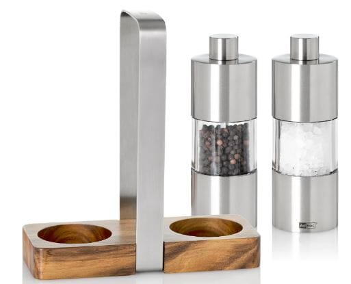 Adhoc Menage Salt & Pepper Mill Set 13cm Salt & Pepper Grinders & Mills The Cooks Kitchen 