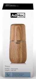 Adhoc Pepper/salt Mill Yono Light 18cm Salt & Pepper Grinders & Mills The Cooks Kitchen 
