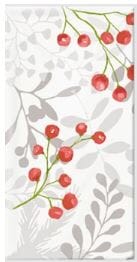 Xmas Hanky Red Theme - Holly Napkins The Cooks Kitchen 