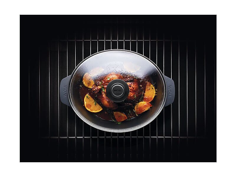 Woll Diamond Lite Oval Roaster W/ Lid 31x26cm/6l Roasting & Smoking The Cooks Kitchen Mandurah 
