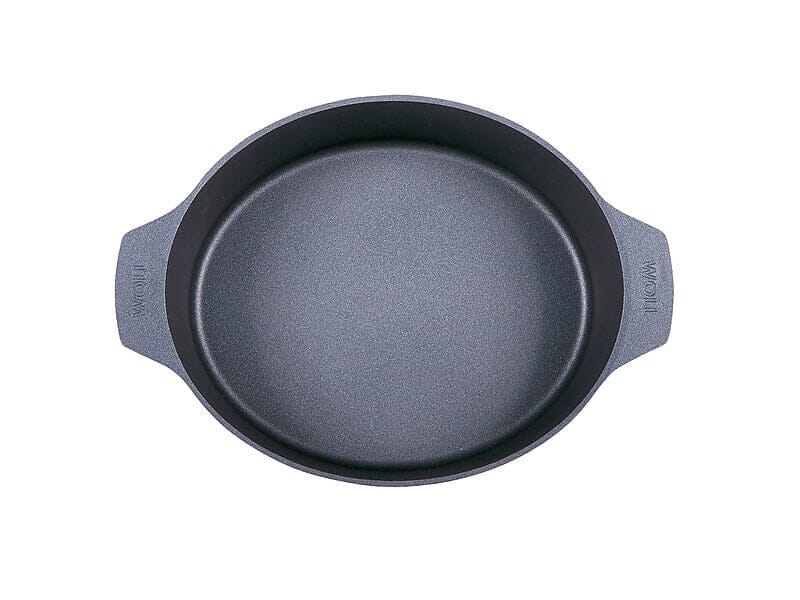 Woll Diamond Lite Oval Roaster W/ Lid 31x26cm/6l Roasting & Smoking The Cooks Kitchen Mandurah 