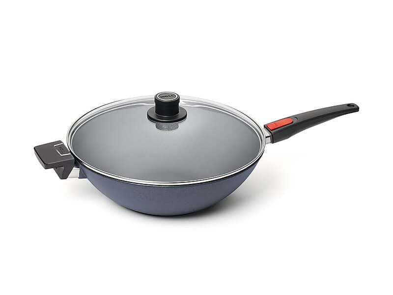 Woll Diamond Lite Wok & Lid 34cm W/ Detachable Handle Woks & Stirfrys The Cooks Kitchen Mandurah 