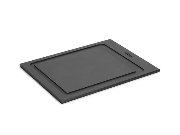 Woll Cut & Serve Board Black 25x19x0.7cm Chopping Boards & Surface Savers The Cooks Kitchen 