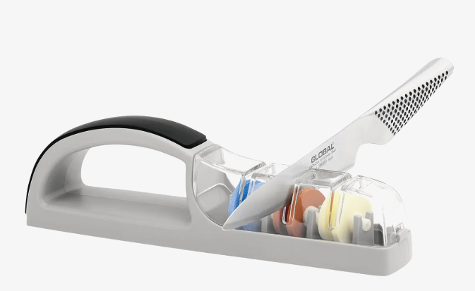 Global Minosharp 3 Stage Knife Sharpener  