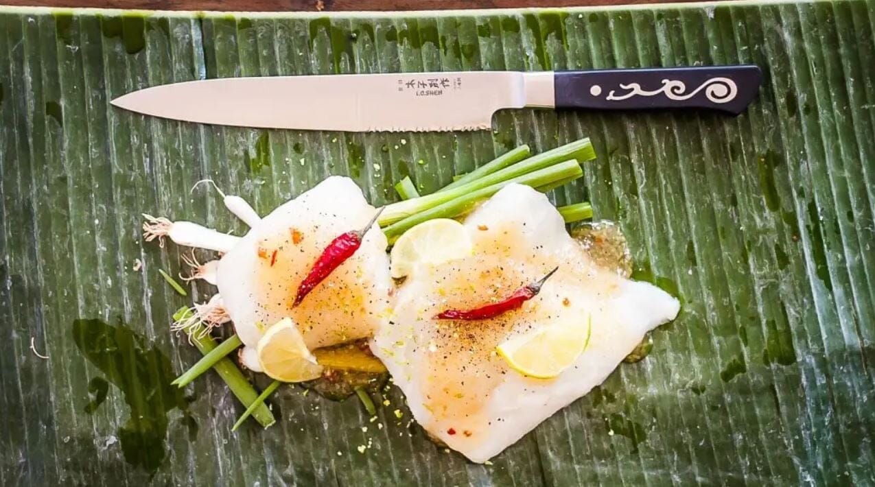 I.o Shen 195mm / 8" Msh Ryoba Slicer I.O Shen The Cooks Kitchen Mandurah 