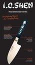 I.o Shen - Utility Knife 132mm / 5 1/8" I.O Shen The Cooks Kitchen Mandurah 