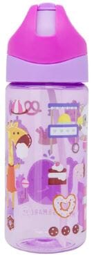 Antibacterial Tritan Straw Bottle - Lolly 400ml Drink Bottles The Cooks Kitchen 