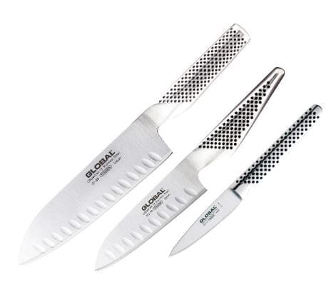 Global 3pc Santoku Set Global The Cooks Kitchen 