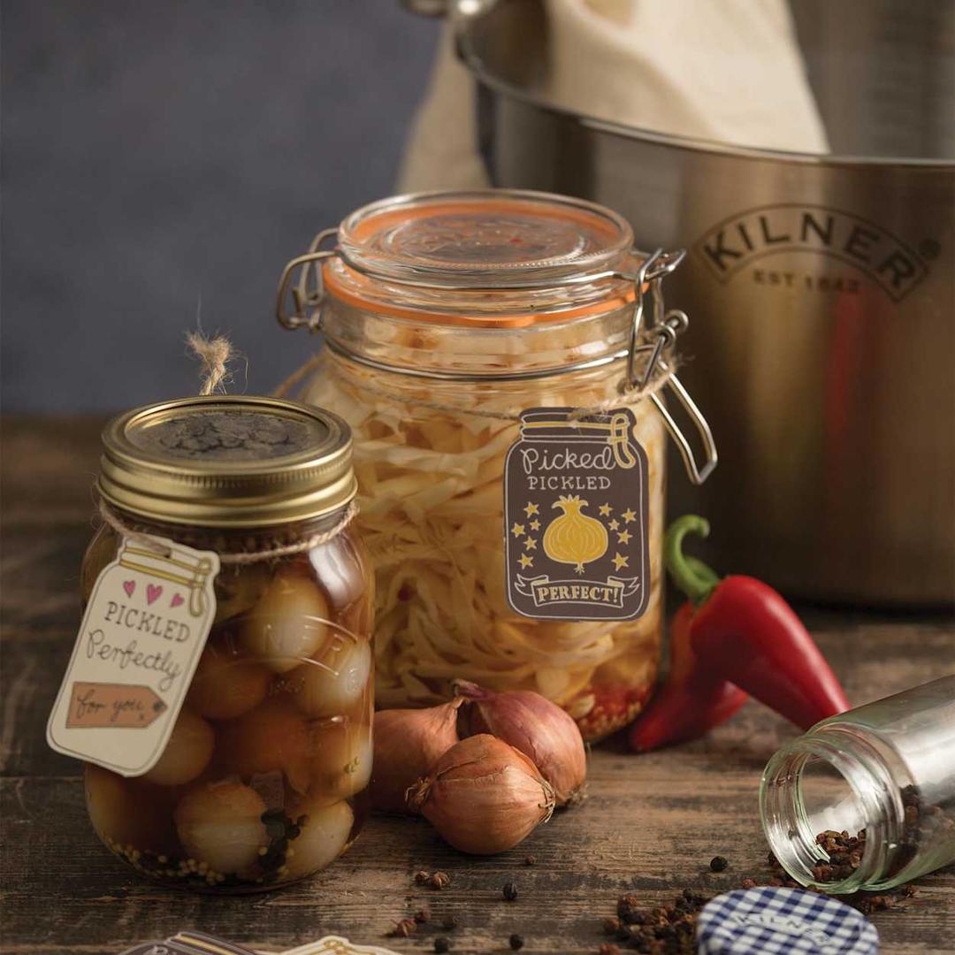 Kilner Square Clip Top Jar 1.5l
