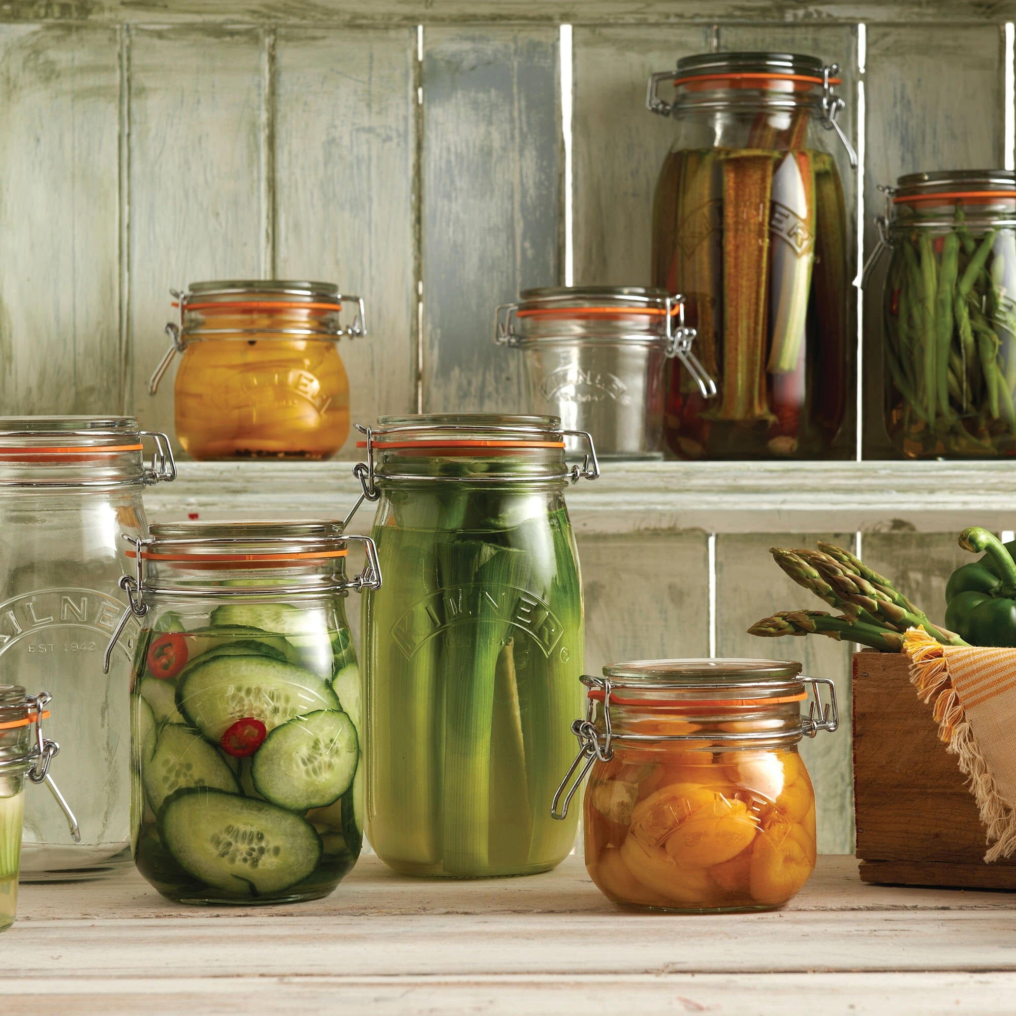 Kilner Round Clip Top Jar 3l Preserving Jars The Cooks Kitchen 