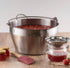 Kilner Stainless Steel Jam Pan, 8l, 30cm, Silver Preserving Accessories The Cooks Kitchen 