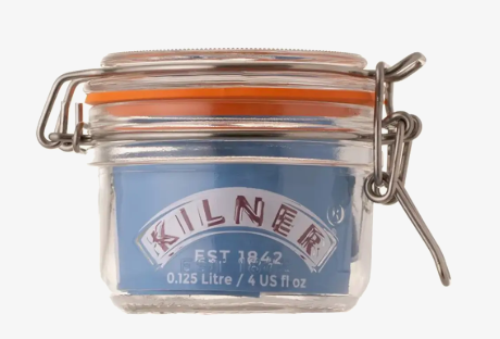 Kilner Round Clip Top Jar 125ml