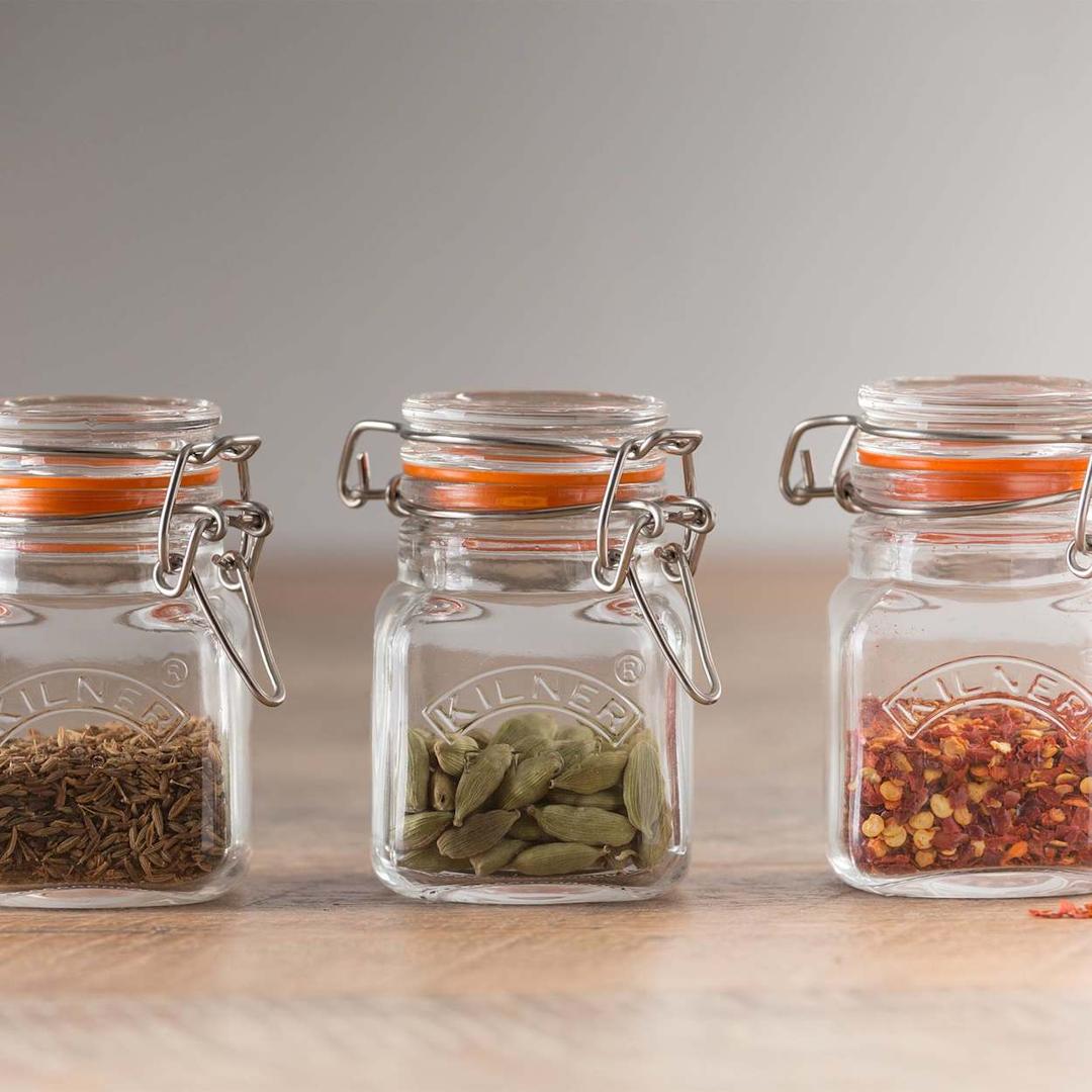 Kilner 70ml Clear Spice Jar 