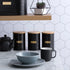 Typhoon Living Tea Canister 1.4l Black Sugar, Coffee & Tea The Cooks Kitchen 