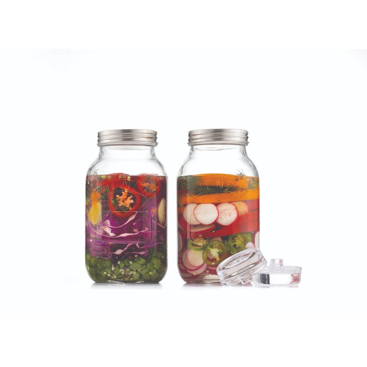 Kilner 1 Litre Fermentation Jar Set Of 2 Fermentation The Cooks Kitchen 