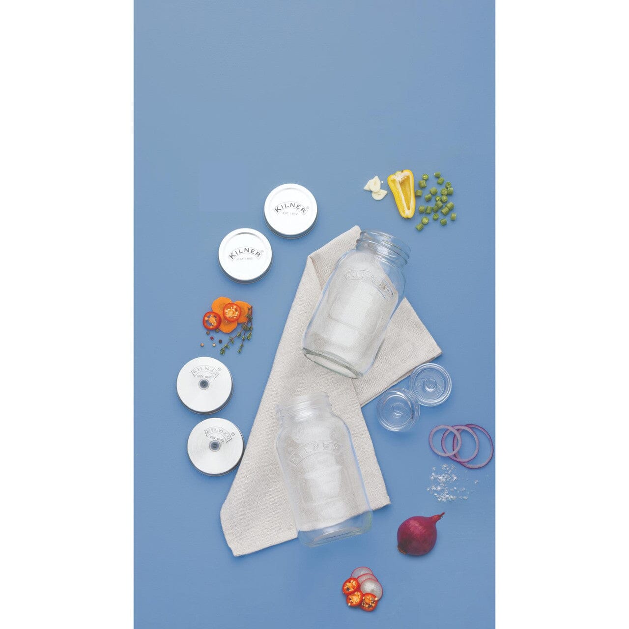 Kilner 1 Litre Fermentation Jar Set Of 2 Fermentation The Cooks Kitchen 