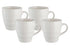 Mason Cash 350ml Classic Stoneware Mugs 4pc Mugs - Cups & Saucers The Cooks Kitchen 