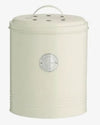 Typhoon Living Compost Caddy 2.5l Cream