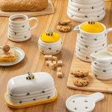 Price & Kensington Sweet Bee Sugar Bowl 10x9.6cm Sugar, Coffee & Tea The Cooks Kitchen 