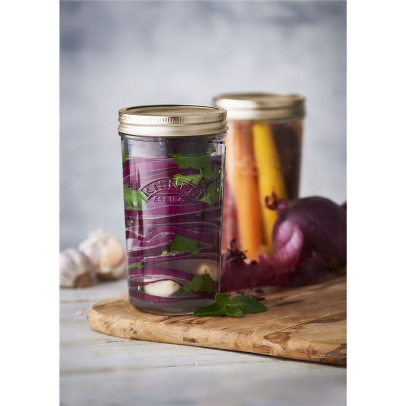 Kilner Wide Mouth Preserving Set/6 500ml Preserving Jars The Cooks Kitchen 