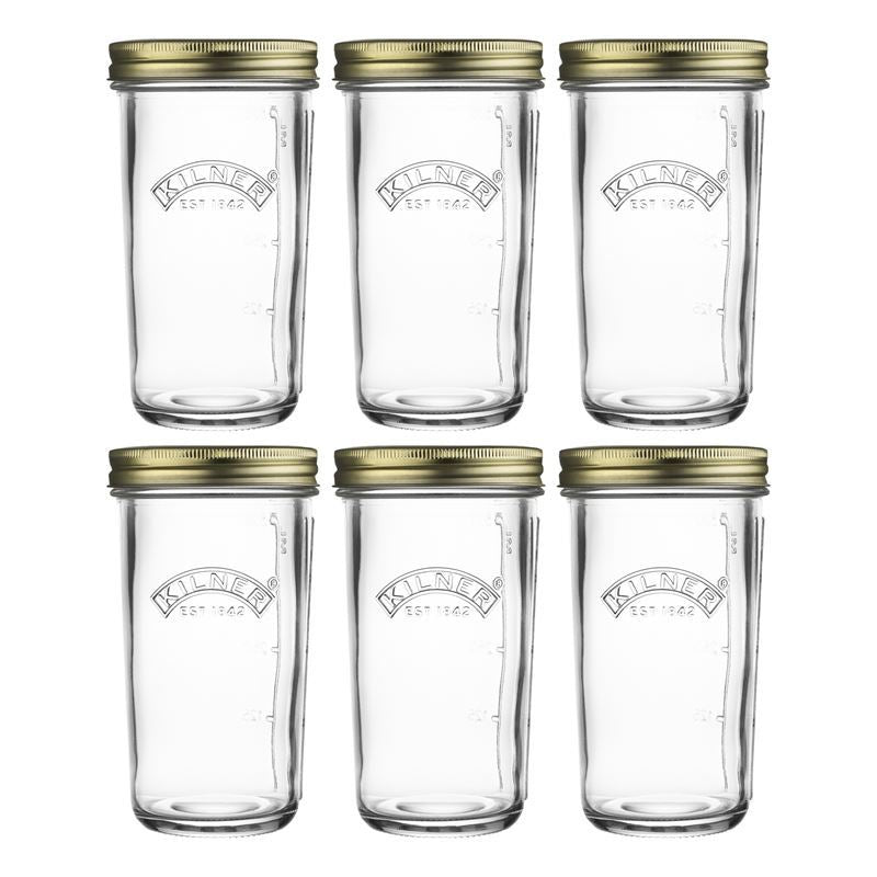 Kilner Wide Mouth Preserving Set/6 500ml